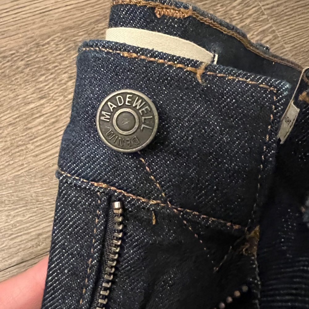 Madewell - 90s Straight - Women’s 26 - Dark Wash - NWT - Picture 3 of 7